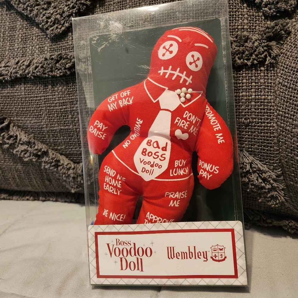 Bad Boss VooDoo Doll👹 Mardi Gras⚜️festival item  DJT/JDV/EM🪅📍🕯🔮